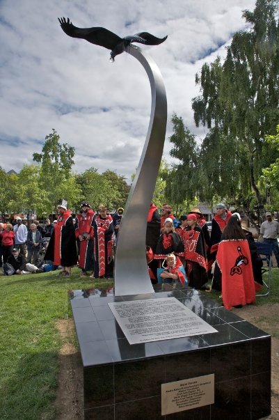 Flight of the Raven Monument